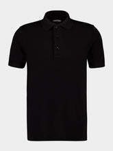Tom Ford Black Lyocell Polo Shirt