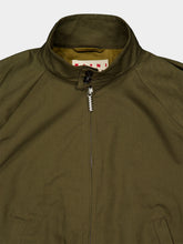Marni Deep Green Organic Cotton Bomber Jacket