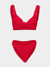 Hunza G Coverage Juno Bikini in Red