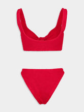 Hunza G Coverage Juno Bikini in Red