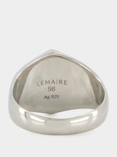 Lemaire Large Troubadour Silver Ring