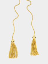 Tom Ford Vintage Gold Lariat Necklace with Crystal Stones