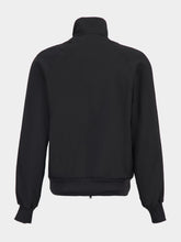 Black Sport Uniform Track Jacket