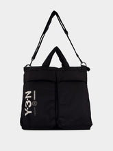 Y-3 Black Padded Nylon Tote Bag