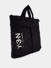 Y-3 Black Padded Nylon Tote Bag