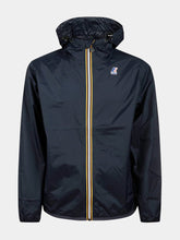 K-Way Le Vrai Blue Depth Waterproof Hooded Jacket
