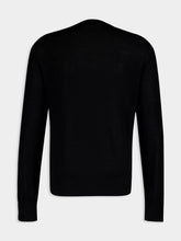 Commas Black Merino Wool Jumper
