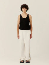 Commas Black Pointelle Knit Tank