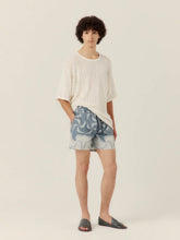 Commas Off-White Pointelle Knit T-Shirt