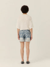 Commas Off-White Pointelle Knit T-Shirt