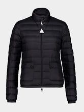 Moncler Black Lans Packable Short Down Jacket