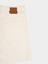 Moncler Ivory Casual Cotton Shorts