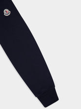 Moncler Navy Cotton Zip-Up Jacket