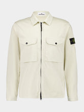 Stone Island Sand Beige Compass Shirt Jacket