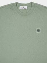 Sage Green Combed Organic Cotton Jersey T-Shirt | PDP - Fashion Clinic
