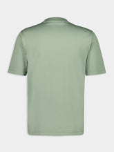 Stone Island Musk Green Mercerized Cotton Jersey T-Shirt