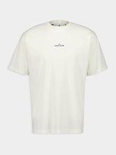 Stone Island Ivory Compass Camo Print T-Shirt