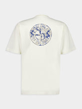 Stone Island Ivory Compass Camo Print T-Shirt
