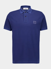 Stone Island Marine Blue Slim Fit Compass Polo Shirt