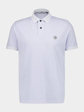 Stone Island Sky Blue Slim Fit Polo Shirt