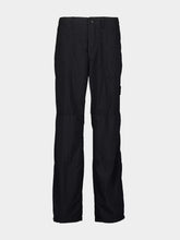 Stone Island Black Relaxed Fit Ghost Nylon Trousers