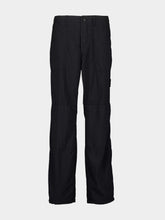 Stone Island Black Relaxed Fit Ghost Nylon Trousers