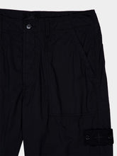 Stone Island Black Relaxed Fit Ghost Nylon Trousers