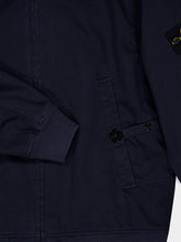 Stone Island Navy Blue Cotton Bomber Jacket