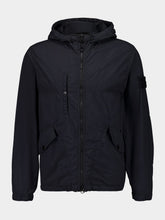 Stone Island Black Ghost Nylon Hooded Parka Jacket