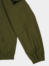Stone Island Military Green Zipped Cotton Jacket