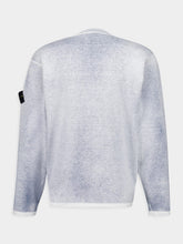 Stone Island Light Grey Hand Light Organic Cotton Crewneck Jumper