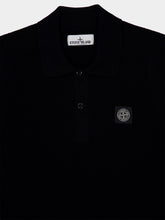 Stone Island Black Soft Organic Cotton Polo Shirt