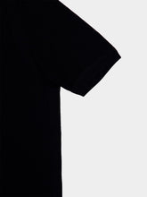 Stone Island Black Soft Organic Cotton Polo Shirt
