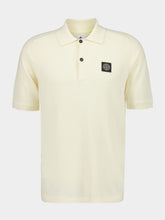 Stone Island Ivory Organic Cotton Polo Shirt