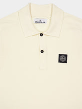 Stone Island Ivory Organic Cotton Polo Shirt