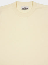 Stone Island Ivory Compass Patch Crewneck Jumper