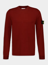 Stone Island Copper Organic Cotton Crewneck Jumper