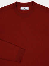 Stone Island Copper Organic Cotton Crewneck Jumper