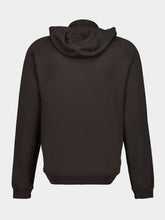 Stone Island Lead Grey Cotton Stretch Fleece Full Zip Sweatshirt