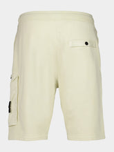 Stone Island Oat Beige Cargo Bermuda Shorts