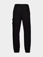 Stone Island Black Compass-Badge Pants