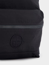 Stone Island Black Nylon Metal Backpack
