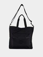 Stone Island Black Nylon Tote Bag