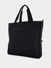 Stone Island Black Nylon Tote Bag