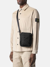 Stone Island Black Nylon Metal Pouch