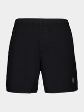 Stone Island Black Compass Patch Swim Shorts