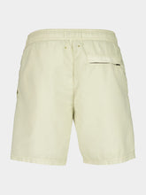 Sand Beige Mid-Length Swim Trunks