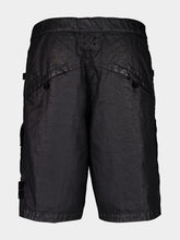 Stone Island Black Comfort Fit Cargo Trousers