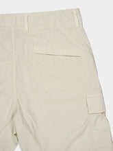 Stone Island Sand Beige Stretch Cotton Cargo Bermuda Shorts