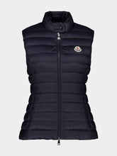 Moncler Navy Blue Igens Recycled Down Gilet